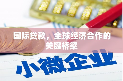 龙胜国际贷款，全球经济合作的关键桥梁