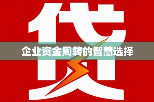 龙胜企业资金周转的智慧选择