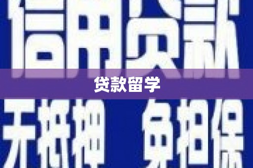 龙胜贷款留学