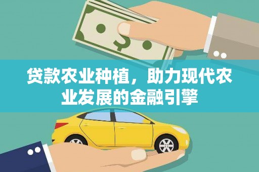 龙胜贷款农业种植，助力现代农业发展的金融引擎