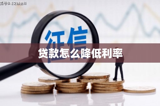 龙胜贷款怎么降低利率