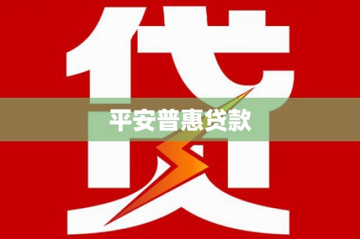 龙胜平安普惠贷款