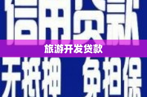 龙胜旅游开发贷款