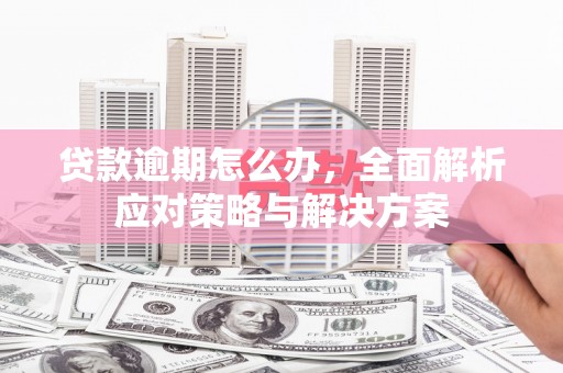 龙胜贷款逾期怎么办，全面解析应对策略与解决方案